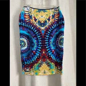 Awesome bright colored pencil skirt
